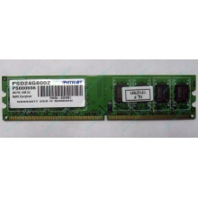 Модуль оперативной памяти 4Gb DDR2 Patriot PSD24G8002 pc-6400 (800MHz)  (Ростов-на-Дону)