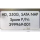 HP HD 250G SATA NLP Spare P/N 399699-001 (Ростов-на-Дону)