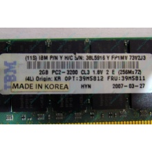 IBM 39M5811 39M5812 2Gb (2048Mb) DDR2 ECC Reg memory (Ростов-на-Дону)
