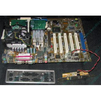 Материнская плата Asus P4PE (FireWire) с процессором Intel Pentium-4 2.4GHz s.478 и памятью 768Mb DDR1 Б/У (Ростов-на-Дону)